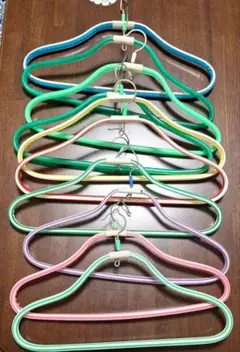 昭和レトロ　セルロイド ハンガー10本セット