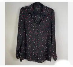 バナナリパブリック 花柄シャツ