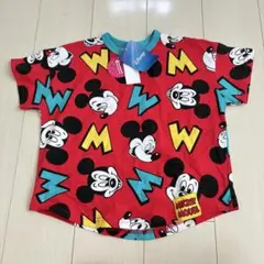 ディズニー　Disney しまむら　チマジロ　ミッキー　Tシャツ　半袖　120