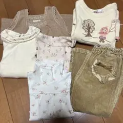 BBQ 女の子　まとめ売り　90㎝服 6点セット