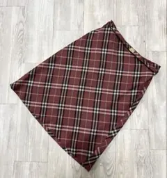 BURBERRY BLUELABEL ひざ丈　スカート