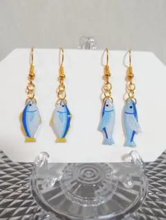 ハンドメイド かき氷 ラムネ ピアス お祭り 夏 セット レジン - メルカリ