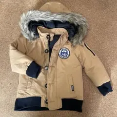 BREEZE フード付きダウンコート 120