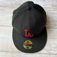 NEW ERA 59FIFTY LAドジャースメンズ キャップ ブラック