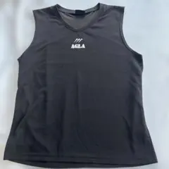 AGLA ブラック ノースリーブシャツ Mのサムネイル