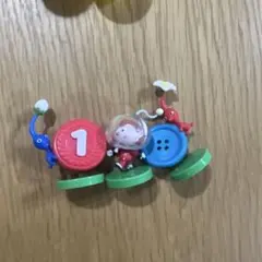 ピクミン チョコエッグ　赤、青、神人レスキュー隊員