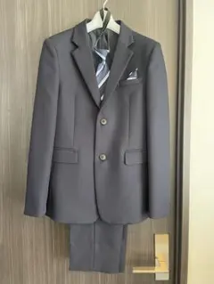 (最終値下げ)CHOPINフォーマルスーツセット＋セーター紺色（中学受験）男の子