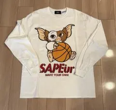 SAPEur　GREMRINS　サプール　ロンTシャツ　グレムリン　デカロゴのサムネイル