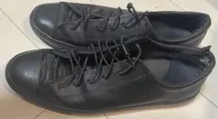 CONVERSE 　オールレザースニーカー