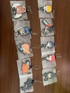 チェンソーマン　一番くじ　ラバーチャーム　コンプセット