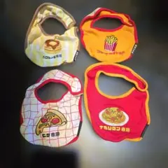 食べ物デザイン スタイ4枚セット