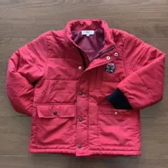 BeBe 中綿ダウンジャケット 130cm 赤のサムネイル