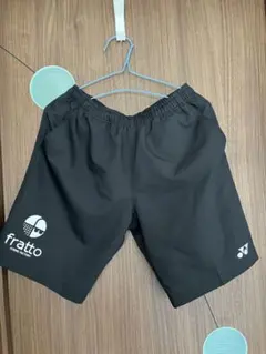 YONEX fratto コラボ ハーフパンツ ブラックのサムネイル