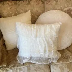 限定品※フランスアンティーク イニシャル刺繍 デザインレース