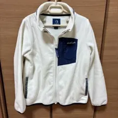 ⭐︎美品⭐︎whaleEarth フリースジャケット ホワイト　130