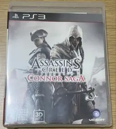 アサシン クリード コナー サガ PS3 動作確認済 中古品