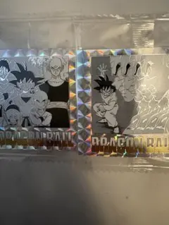 ドラゴンボール シール 2枚セット ホログラム