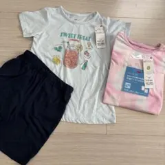 新品 3146円→1580円 お買い得 半袖パジャマ 2セット