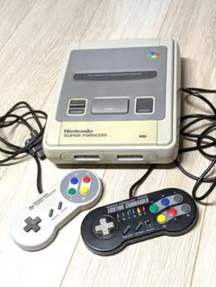 Nintendo スーパーファミコン 本体 コントローラー2個付き【動作未確認】