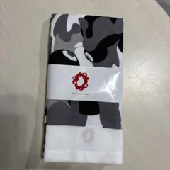 黒ミャクミャク　手ぬぐい　フェイスタオル