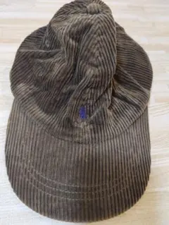 Polo コーデュロイキャップ ブラウン