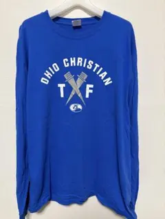 アメリカ古着　OHIO CHRISTIAN TXF 長袖カットソー