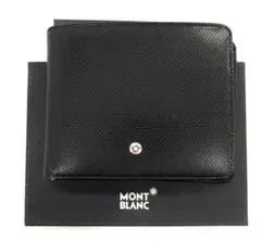 T06/115MONTBLANCモンブランコンパクト財布 ホワイトスターのサムネイル