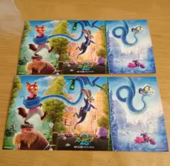 ズートピア2 映画　入場者特典　セット