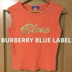 【素敵なデザイン❗️】BURBERRY "Blue" ノースリーブ カットソーのサムネイル