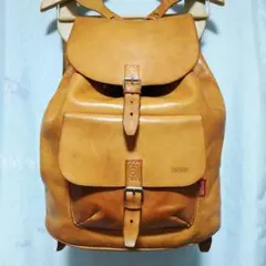 BREE ヌメ革 レザー バックパック