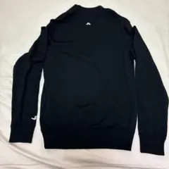 J.LINDEBERG ブラックジップセーター