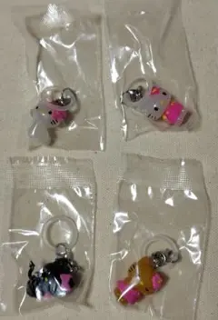 ハローキティ めじるしアクセサリー 4個セット