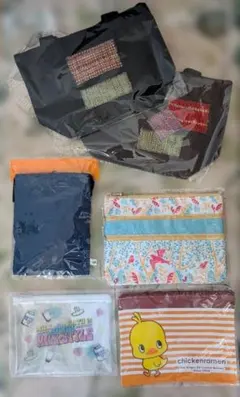 【新品未使用】ミニバックとポーチ　6点