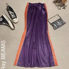 BEAMS ロングスカート　レイビームス　チャンピオン　別注　フレアスカート