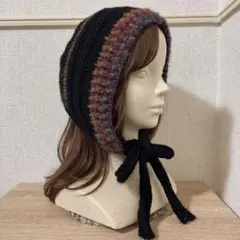 ★即購入可★ ハンドメイド　ボンネット　バラクラバ