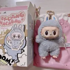 ラブブ　マカロン　Exciting Macaron 青　Labubu