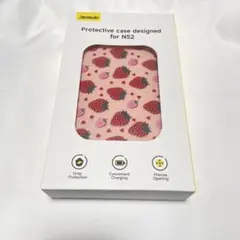❤️【未使用品】Nintendo Swith2 イチゴ柄　TPU保護ケース分離式❤️