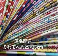生地　ハギレ40枚セット　レトロ柄　大量　アソート　アニマル柄　花柄