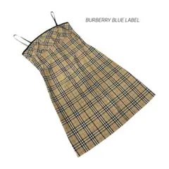バーバリー BURBERRY ノバチェック キャミワンピース キャTシャツ