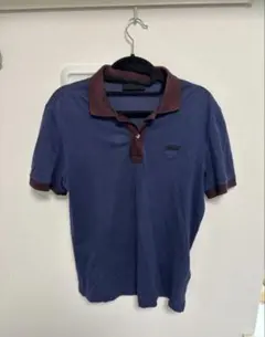PRADA ポロシャツ y2k archive archive PRADA Rubber Polo Shirt - メルカリ