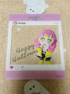 鬼滅の刃 みに隊士 SNS風 クリアカード 甘露寺蜜璃