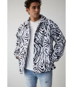 【新品・未使用】ゼブラ柄 カジュアルジャケット