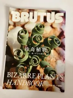 古本 BRUTUS 珍奇植物 BIZARRE PLANTS HANDBOOK
