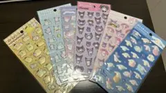 サンリオ　ぷくっとシール 6枚セット