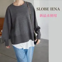 新品　スローブイエナ　ウォッシャブルミラノリブプルオーバー
