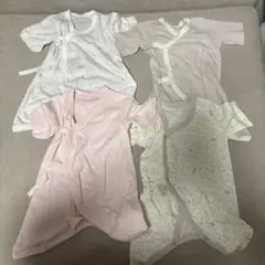 ベビー肌着 4枚セット コンビ肌着 短肌着 ユニクロ 西松屋 新生児
