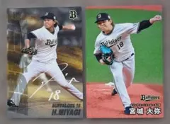 大阪近鉄バファローズ礒部公一トレーディングカード 2枚セット - メルカリ