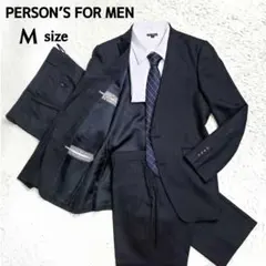 【セール価格】美品✨PERSON'S フォーマルスーツセットアップ パンツ2本