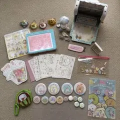 すみっコぐらし まとめ売り 缶バッジ キーホルダー ペンペンアイスクリーム