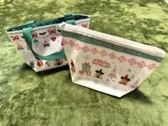 【新品未使用】ディズニー クリスマス リルリンリン スーベニア ランチトート